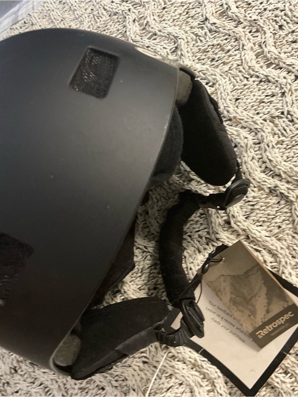 Retrospec Black VR/AR Headset Accessory Strap - Comfortable Fit